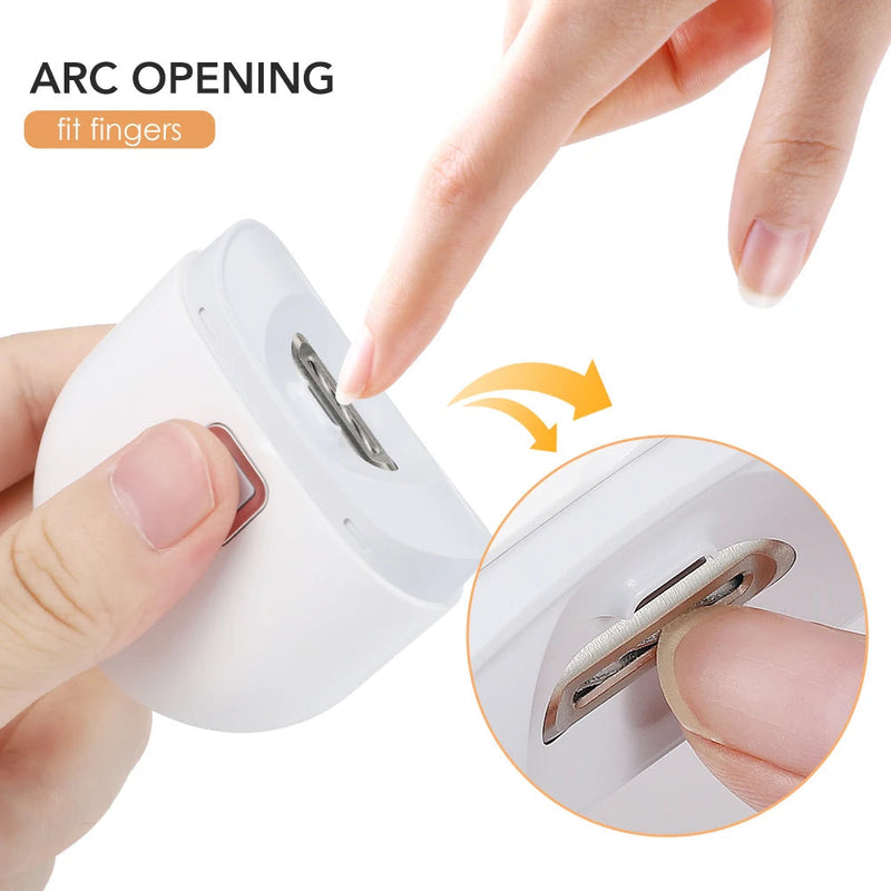 Electric Nail Clippers With USB Charging