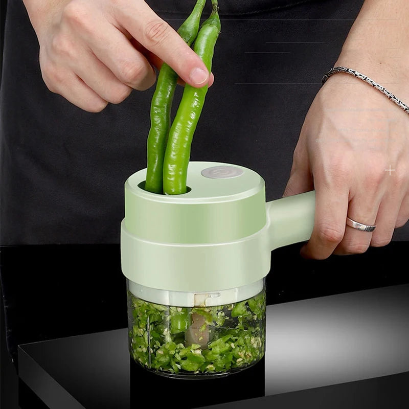 4In1 Electric Vegetable Cutter