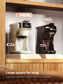 6-in-1 Capsule Coffee Machine - Hot & Cold Brew Espresso, Cappuccino Maker with 2-Year Warranty & Free Replacement Guarantee